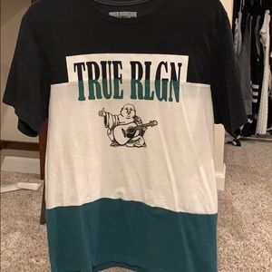 Men’s Small True Religion Black/white T-shirt
